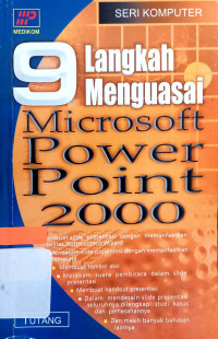 Image of 9 langkah menguasai microsoft power point 2000